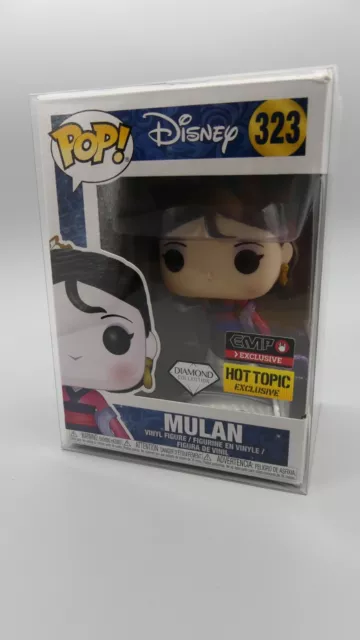 Funko POP! Disney- Mulan #323 | Diamond ,EMP & Hot Topic | mit Protector