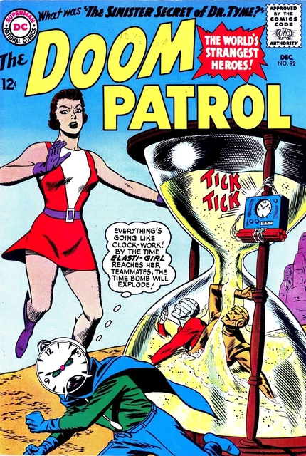 Doom Patrol #92 KEY! 1st Appearance Dr. Tyme! DC Comics 1964-NICE! NO RESERVE!