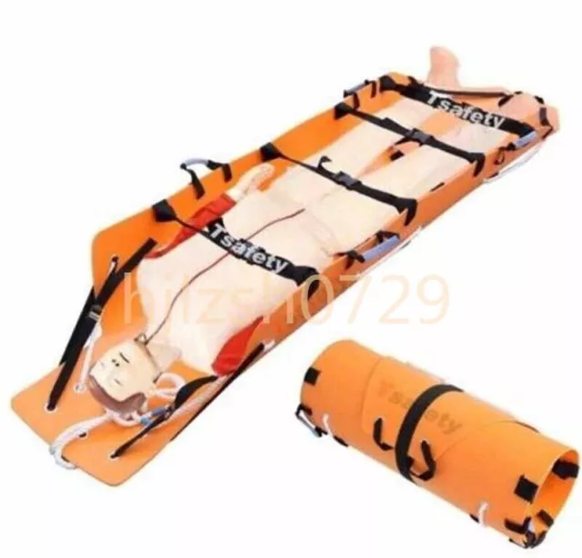 Lift Roll Stretcher Folding Multifunctional Fire Emergency Well Height Rescue