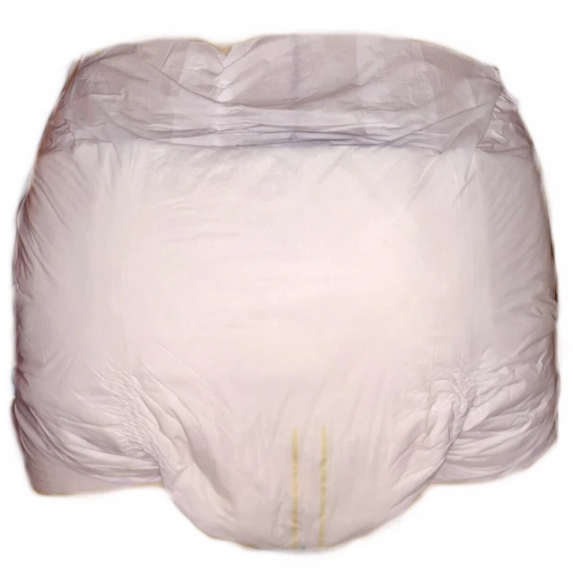 2 DIAPER SAMPLE Plastic Backed Tranquility Adult Nappies ATN S M L XL