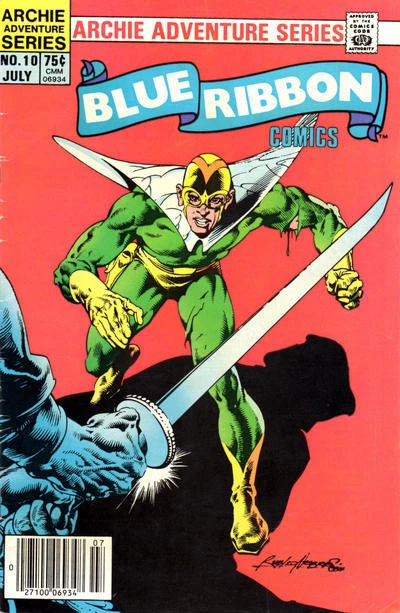 Blue Ribbon Comics (Vol. 2) #10 (Newsstand) FN; Archie | The Fly - we combine sh