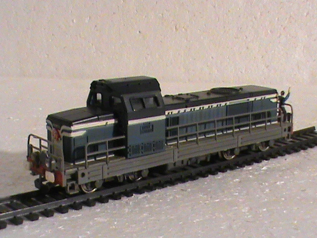 Locomotive Diesel Jouef HO BB D 6100 SNCF – Vert Époque 4 – Modèle De Collection De 1988