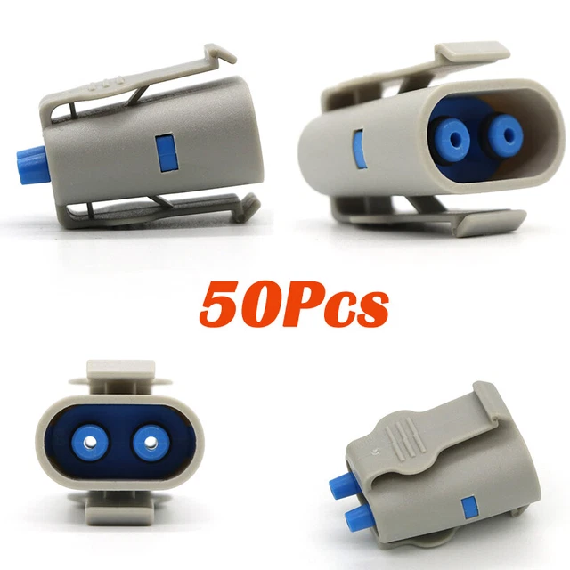 50 Pcs NIBP Hose Blood Pressure Cuff Tube Dual Connectors For GE Dinamap ProCare