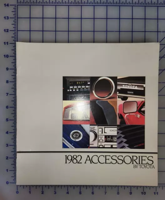 1982 Toyota Accessories Brochure Original