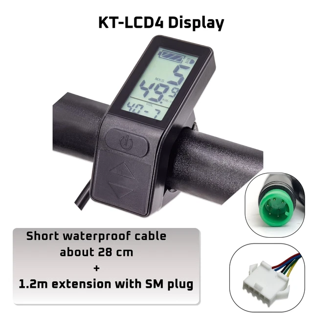 KT-LED 890 Display Meter Control Panel 36/48V For E-Bike Electric - Foto 7