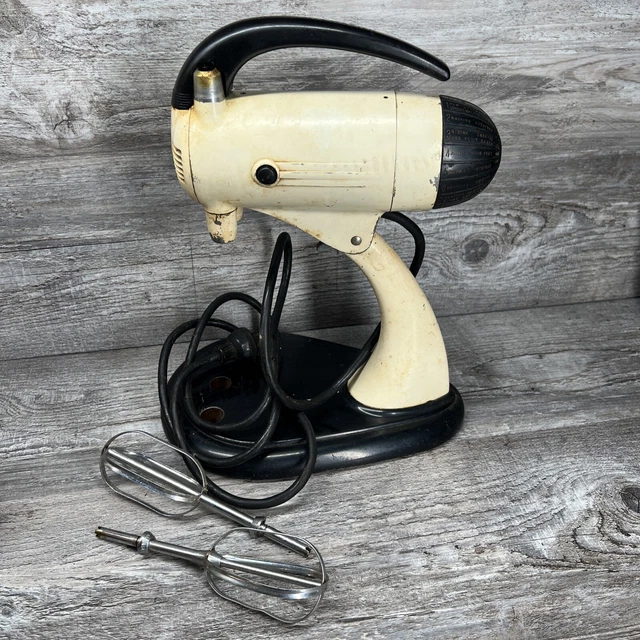 VINTAGE RETRO 1950S Sunbeam Mixmaster 10 Speed Model 9 Mixer (For Parts