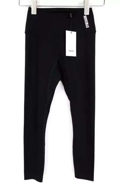 GYMSHARK FEMME SPORT Pantalon S Leggings Noir Extensible Entraînement de  Logo EUR 31,37 - PicClick FR