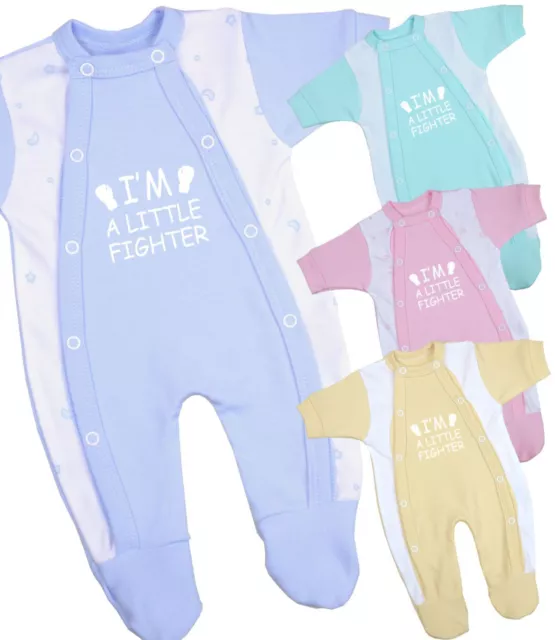 BabyPrem Babykleidung verfrüht winzig Jungen Mädchen Schlafanzug Babygrow One - Stück