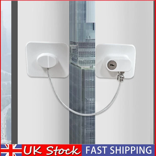 Universal Door Limiter Aluminum Alloy Door Lock for Child Kids Protective Device