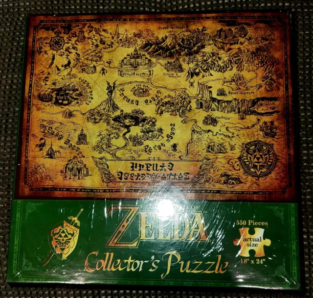 The Legend of Zelda - Collector's Puzzle Hyrule, 2014, Nintendo, sealed!
