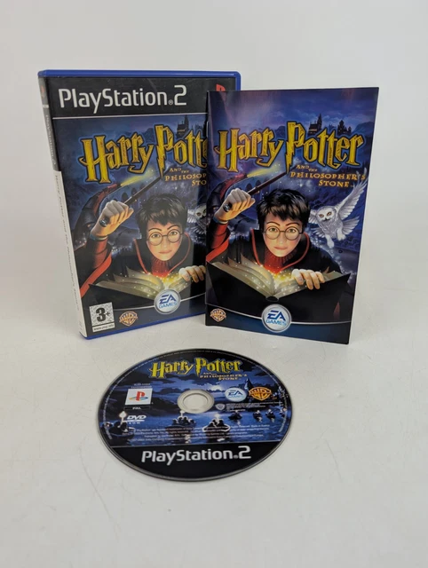 PS2 - Harry Potter and the Sorcerers Stone Philosophers Stone Pedra Filosofal - Escorrega o Preço