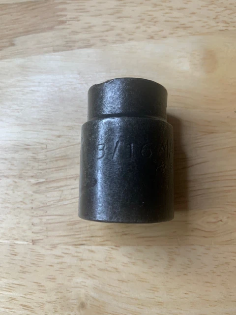 Mac Tools 1/2" Drive 3/16" SAE 6 Point Impact Short Socket VP266 Made in USA