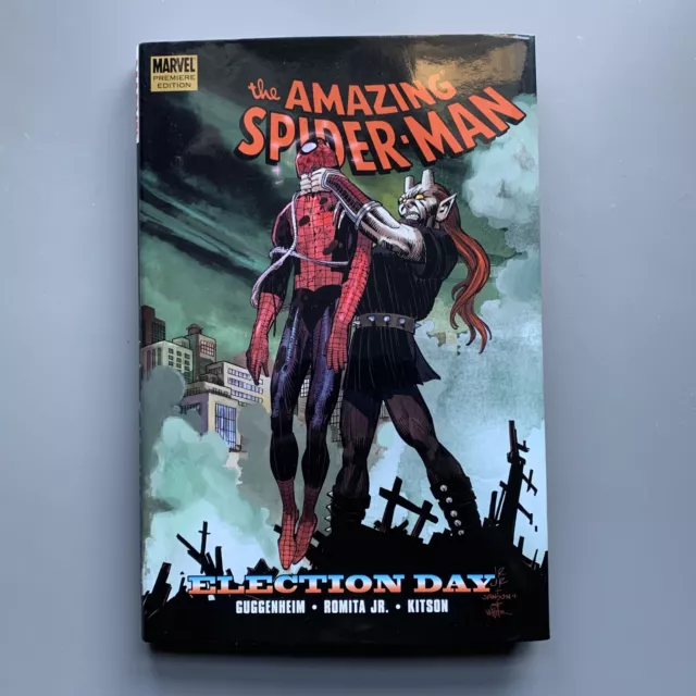 Amazing Spider-Man Election Day Marvel Premiere Edition Hardcover HC 584-588