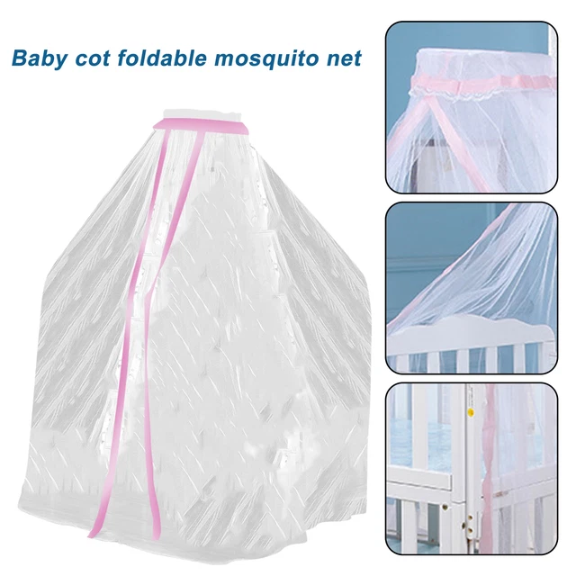 Mosquitera, plegable, lavable, para verano, cuna, cama, mosquitera,