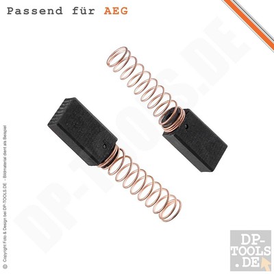 AEG 2 Balais de Charbon pour AEG Perforateur Ph 25 E 5x8x14mm 4931361733-335 