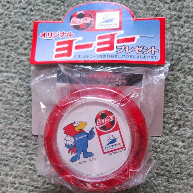 Coca-Cola Original Yoyo France World Cup Memorial Novelty From Japan Rare Mint