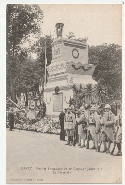 NANCY - CPA 54 - Military Life - Return of the 20th Army Corps July 1919 25