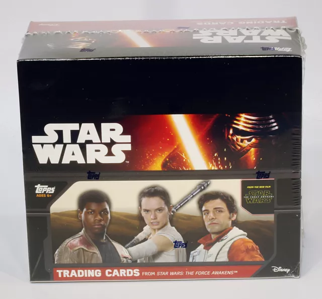 2015 Topps Star Wars the Force Awakens Retail Hobby Box