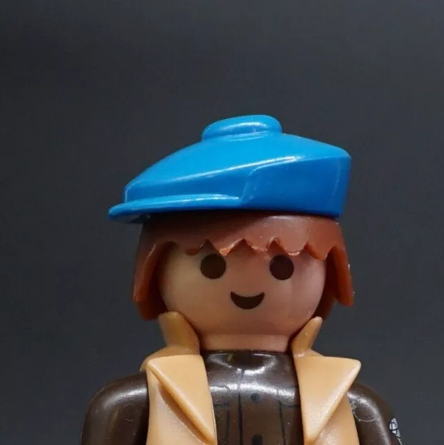 Playmobil Hut Helm Mütze Blau Kleidung Mode Zubehör Nr. 12305