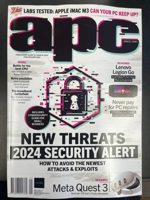 APC Australia Personal Computer Magazine January 2024 Security Alert New Threats