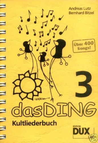 Das Ding 3 Kultliederbuch Songbook für Gitarre