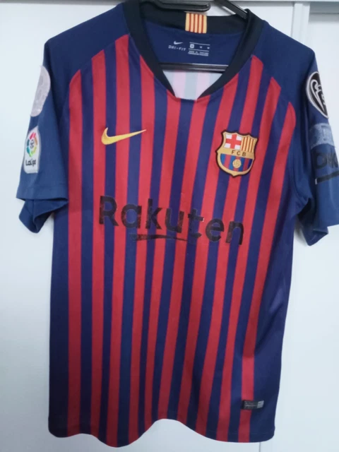Maillot Vintage Domicile FC Barcelone 2008-2009 – Nike #9 Yayyan – Taille XL