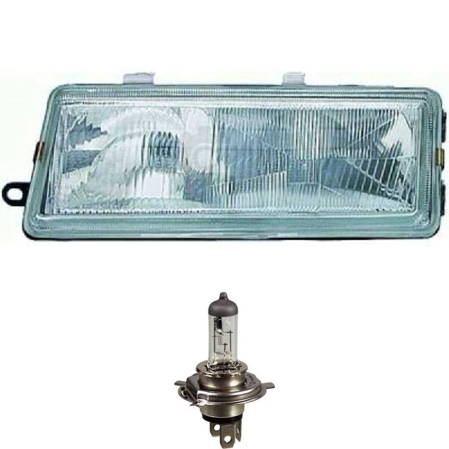 Jeu De Phares Avant Droite Et Gauche Pour Citroën C25 (1982-1990) - H4 Halogène - Compatible Conduite à Gauche