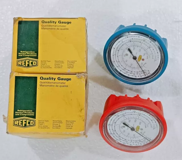 Refco Collecteur Jauge Set R12/R22/R502