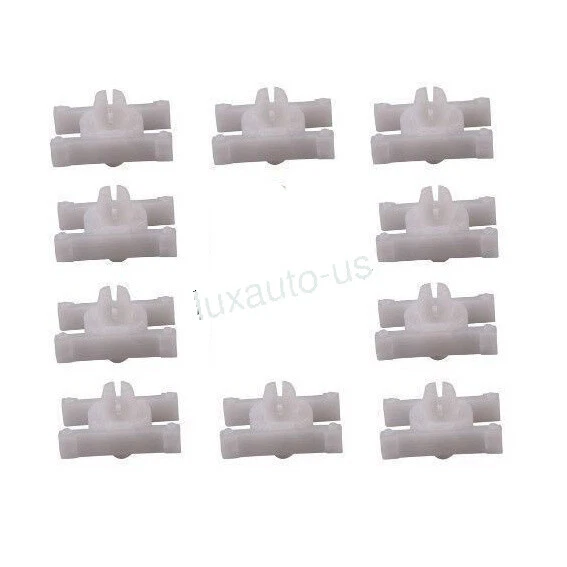 10X ROCKER PANEL Door Moulding Clips Mounting Brackets for BMW E10 E21