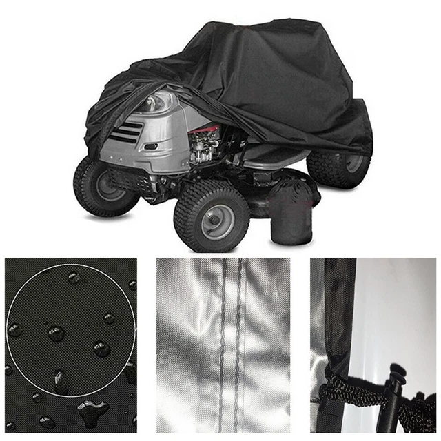 Housse Tondeuse à Gazon ValueHall Oxford 210D - Imperméable Et Anti-UV Avec Sac De Rangement
