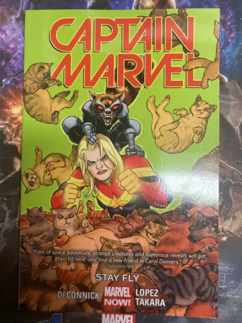 CAPTAIN MARVEL Volume 2: STAY FLY - (MARVEL COMICS February 13th, 2015).
