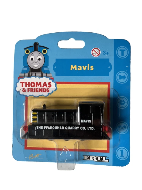 THOMAS THE TANK Engine & Friends ERTL MAVIS TRAIN DIECAST NEW AND ...
