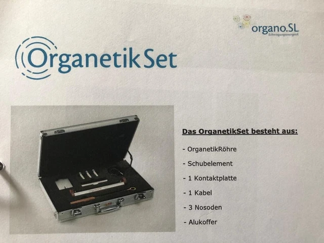 Organetik Set SL im Alukoffer incl. Holzschiene Organetik Set SL im Alukoffer incl. Holzschiene