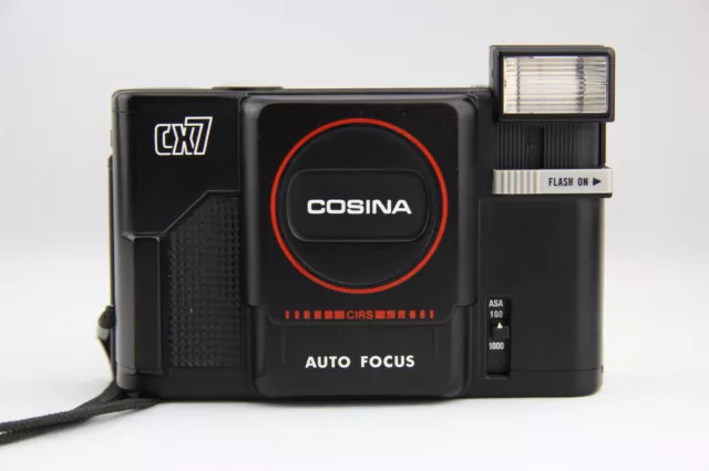 Cosina CX7 mit 33mm 1:3.8 Objektiv Point & Shoot Kamera defekt # 8943
