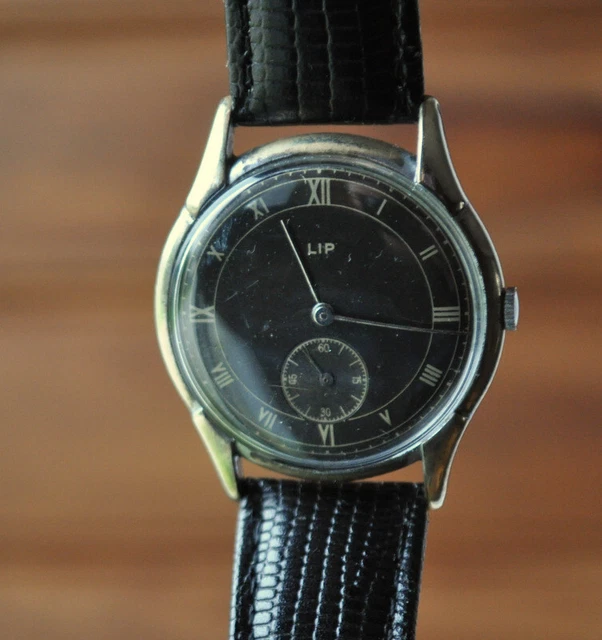 Jeu Aiguille Noirci Heure, Minute Pour Montre Mecanique Lip R40, Hp 40