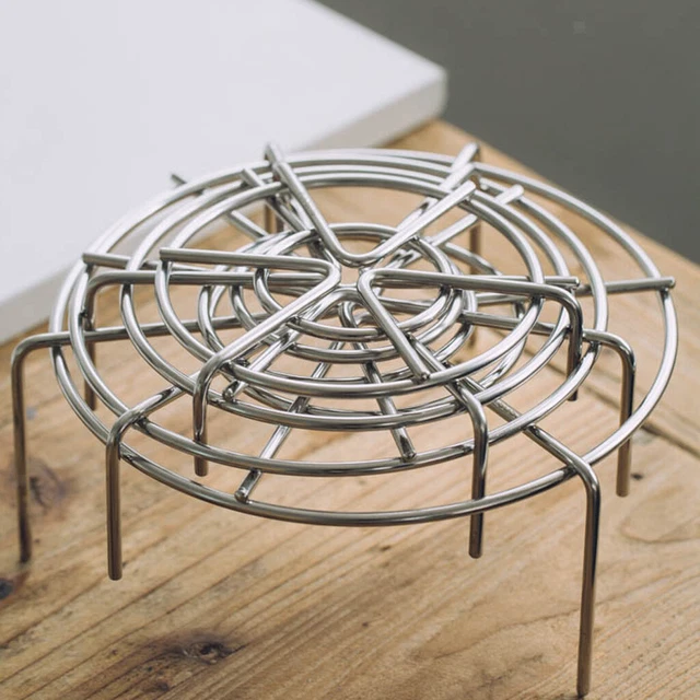 Steamer Rack Stainless Steel Steaming Rack Trivet Food Basket Vegetable Steam