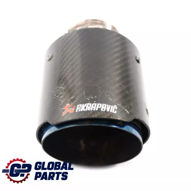 BMW F80 M3 F82 F83 M4 Tubo de escape Akrapovic Fibra de carbono TP-CT/10