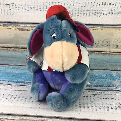 Disney Store: Small Eeyore July 4th Plush W/ Tag Winnie the Pooh Character RARE
