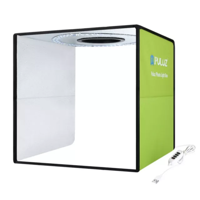 30cm Photo Studio LED Light Room Photography Lighting Tent Set Backdrop Cube Box