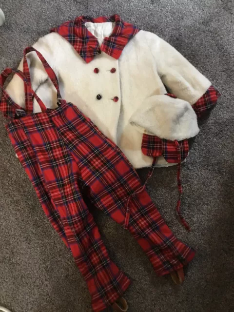 VINTAGE 1960’s GIRLS WINTER COAT/PANTS/HAT-ADORABLE