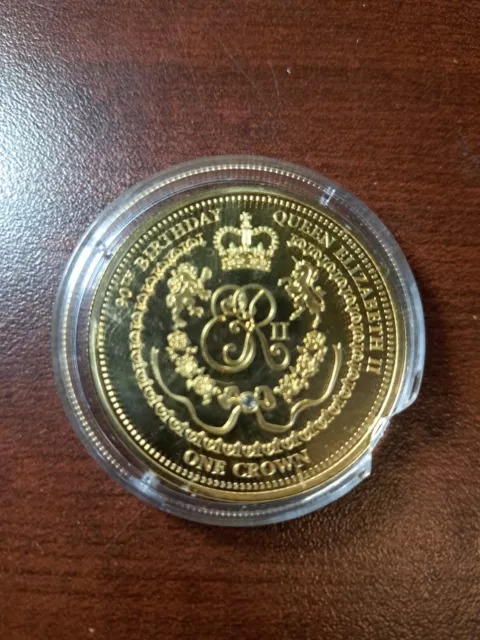 Bradford Exchange Queen Elizabeth II 90th Birthday One Crown Commemorative Coin