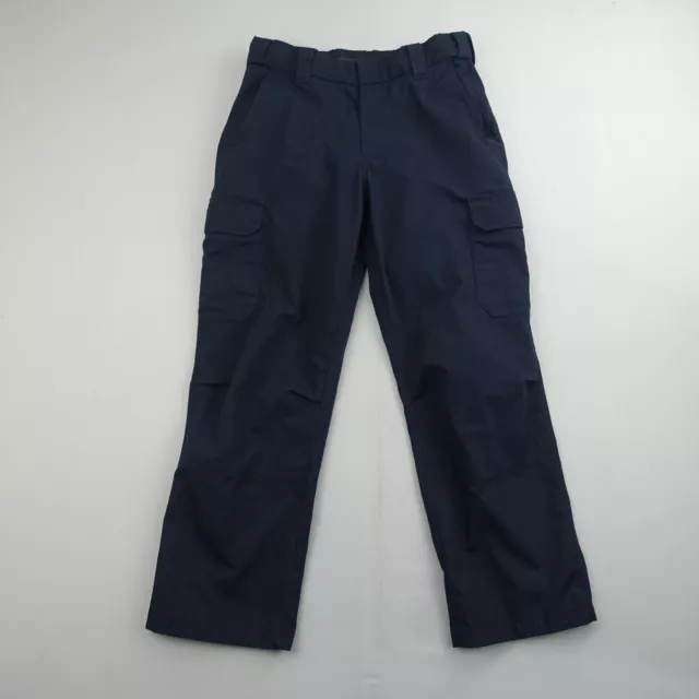 Elbeco Unifrom Tactical Cargo Pants Mens 34 Blue Utility Workwear 30" Inseam