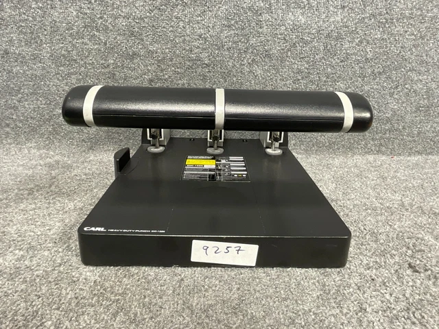 Carl XHC-150N Heavy Duty Industrial 3-Hole Paper Punch