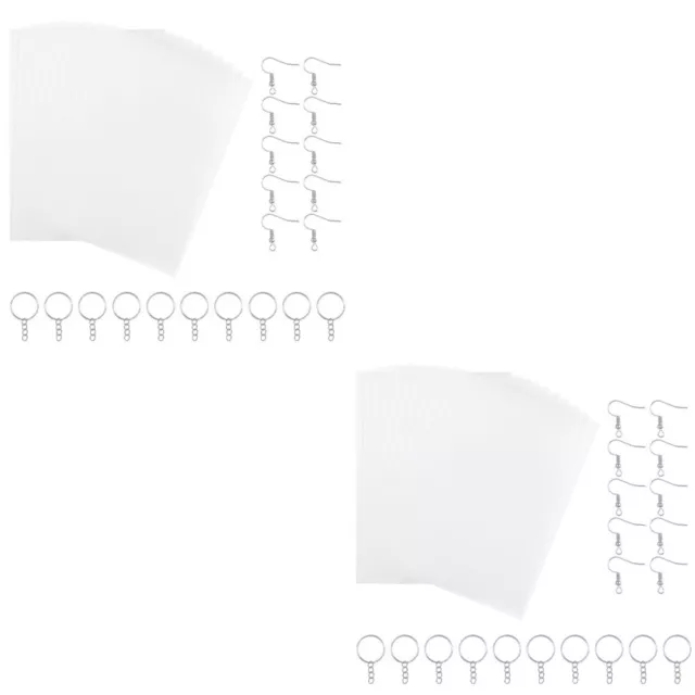 2 Pack Kind Schrumpfpapier-Kit Schrumpfendes Kunstdruckpapier