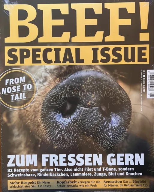 BEEF! SPECIAL ISSUE_ZUM FRESSEN GERN_Extra 01/2019_OVP