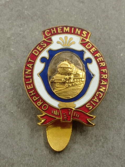 Badge Orphanage Of Chemins Iron French REF07548J
