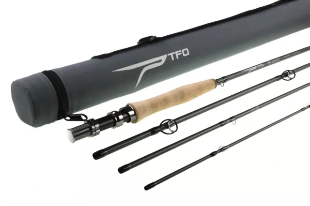 TFO BC Big Fly Cordura Rod Tube and Pole Sleeve Hard Sided 9 ft Fly Fishing Rod