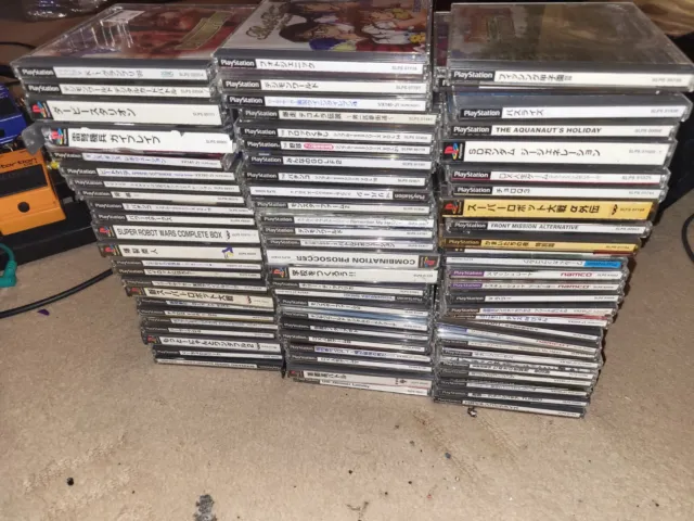 Sony Playstation 1 Games, Japanese, With Free Postage, Complete