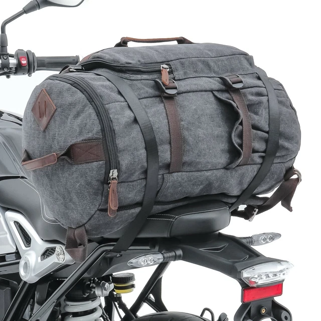 Viking Outlaw 10L Small Quick Mount Triumph Scrambler 1200 Hard Solo Saddlebag (Left Only - View #8