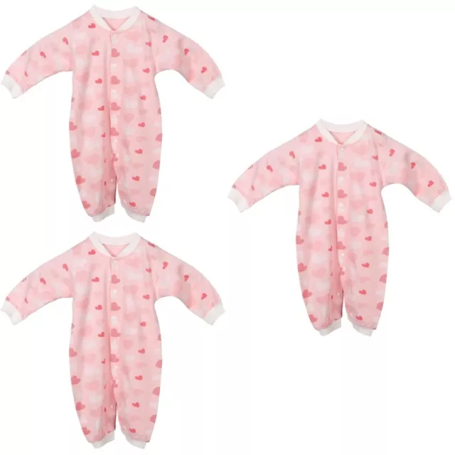 3 Pieces Baby Girls' Costumes Infant Clothes Rompers